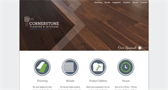 Desktop Screenshot of cornerstoneflooring.ca