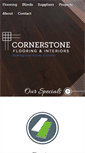 Mobile Screenshot of cornerstoneflooring.ca